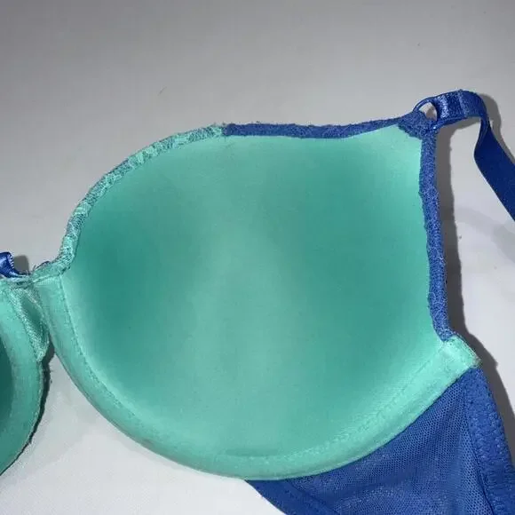 Victoria's Secret Women Bra 36C Beige Semi Demi Lift Convertible Underwired - Picture 11 of 13